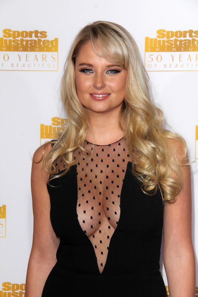 los angeles, 14. jan - genevieve morton beim 50. jubiläum des sports illustrierte badeanzugausgabe im dolby theatre am 14. januar 2014 in los angeles, ca foto