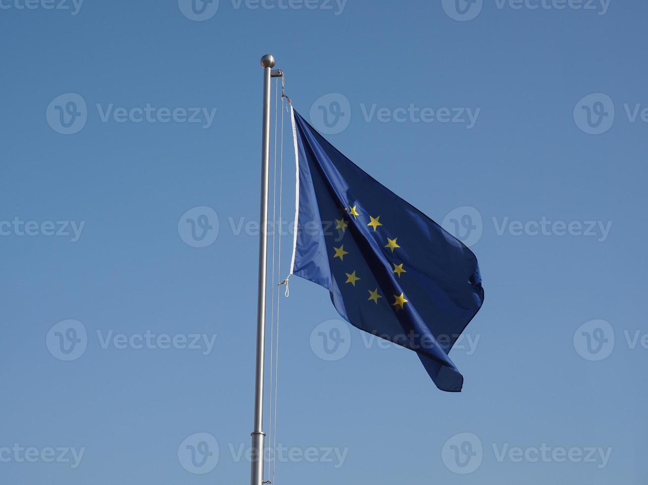 flagge der europäischen union eu foto