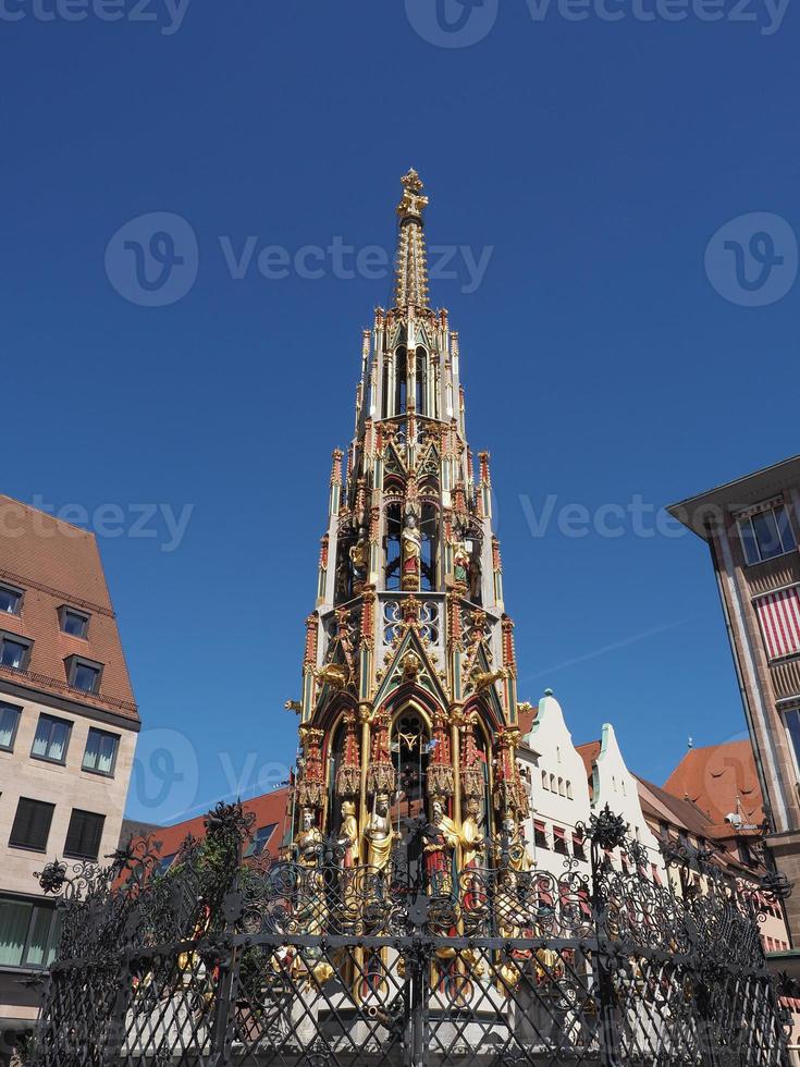 schöner brunnen schöner brunnen in nürnberg foto