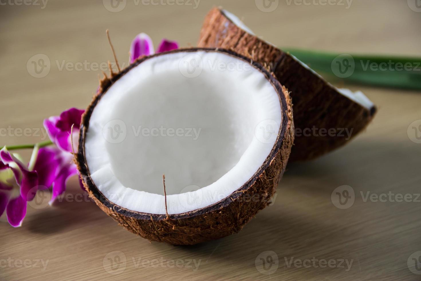 frische Kokosnuss foto