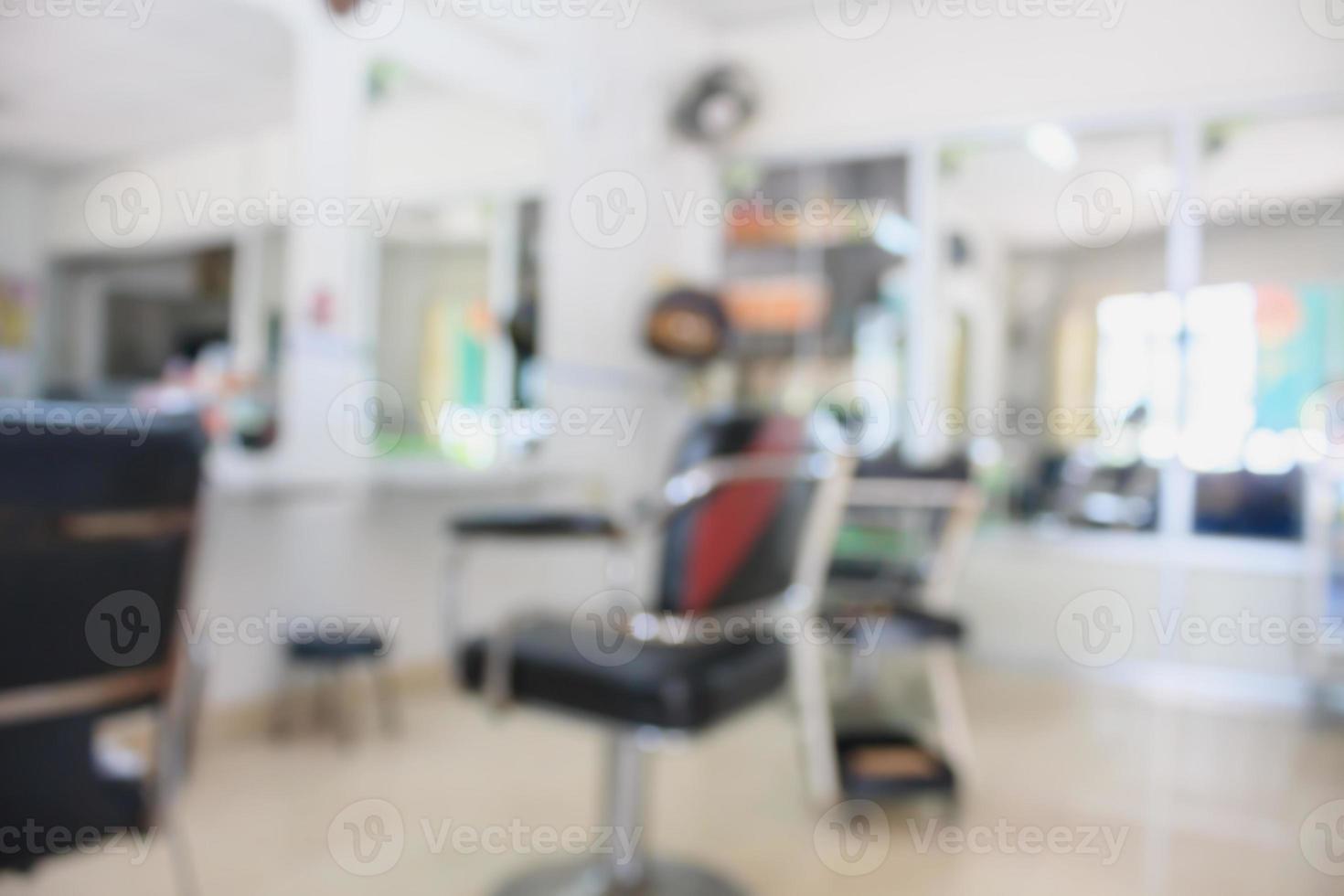 Salon Beauty Interior Blur Hintergrund foto