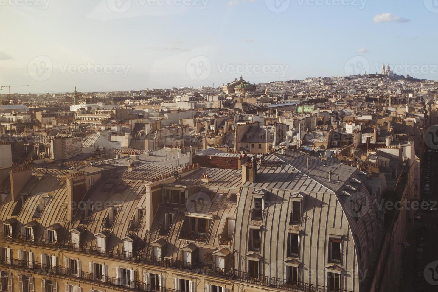 Pariser Dächer foto