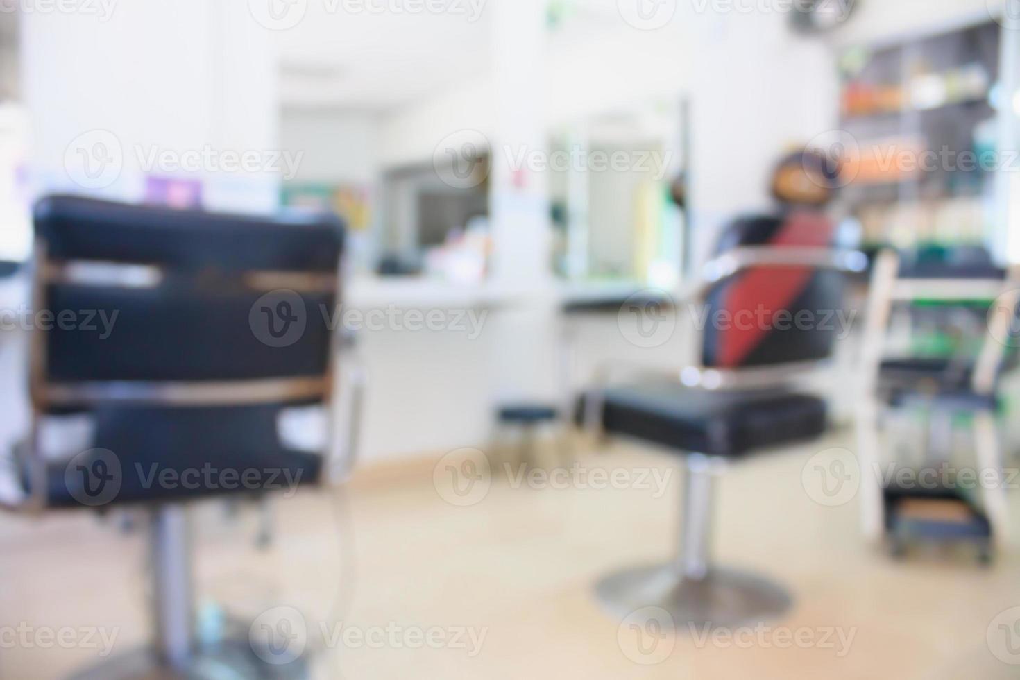 Salon Beauty Interior Blur Hintergrund foto