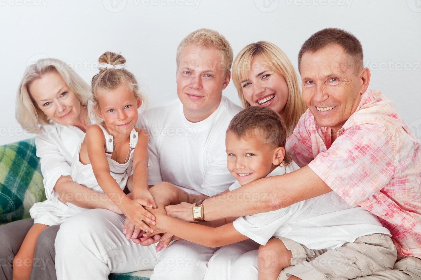 glückliche Familie foto