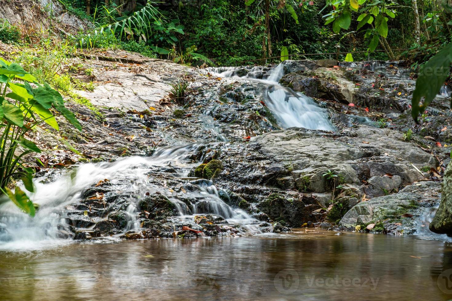 Wasserfall bei Mae Kampong, Chiang Mai, Thailand. foto