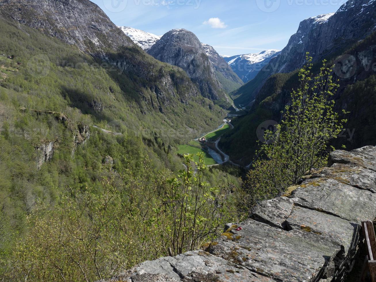 Flamme in Norwegen foto