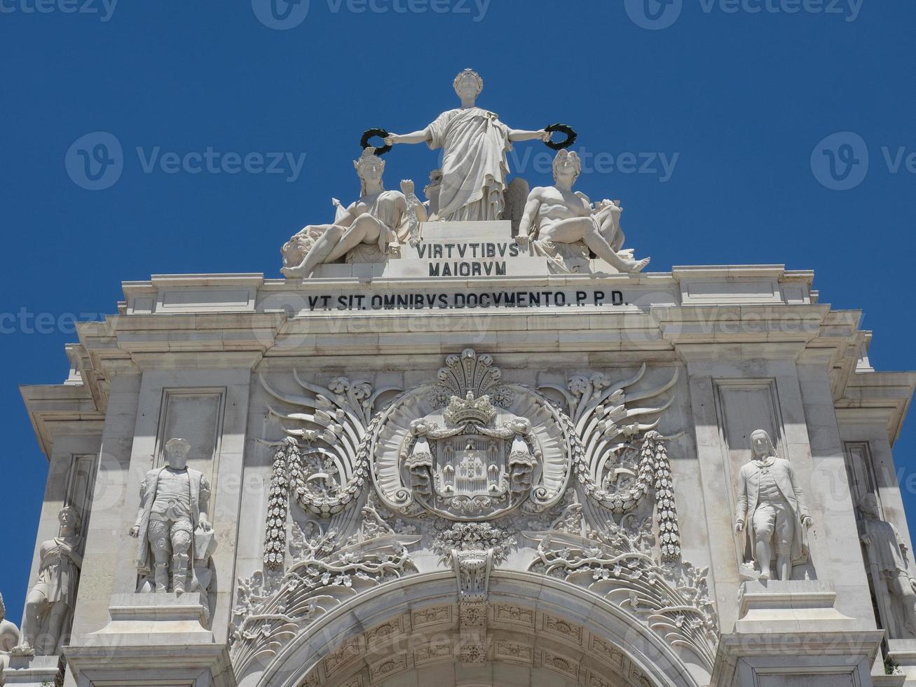 lissabon stadt in portugal foto