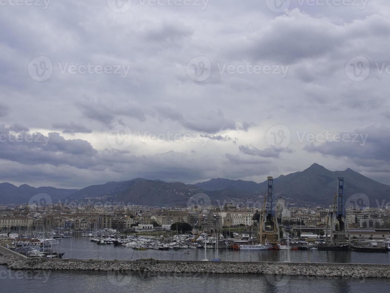 Palermo auf der Insel Sizilien foto