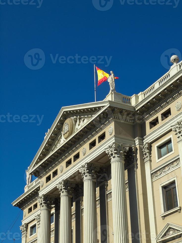 die Stadt Barcelona in Spanien foto