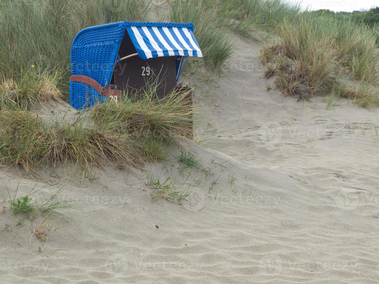 Die Insel Borkum in der Nordsee foto