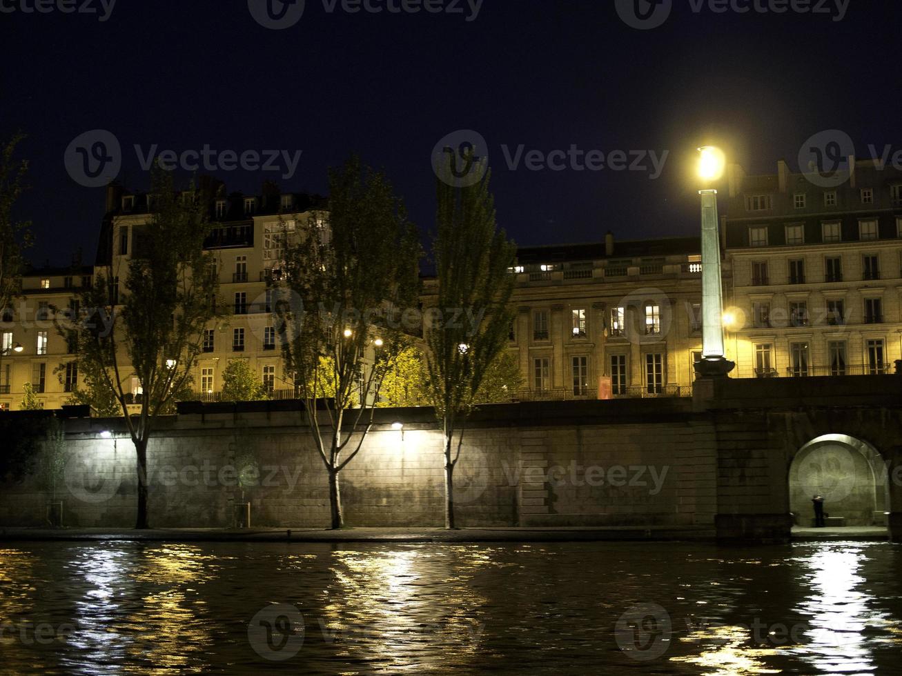 Paris in der Nacht foto