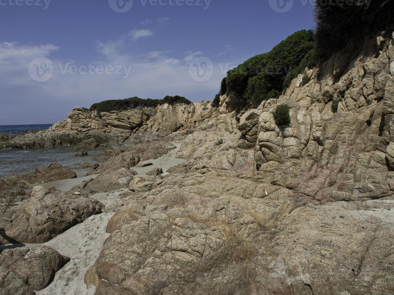 Ajaccio auf der Insel Korsika foto