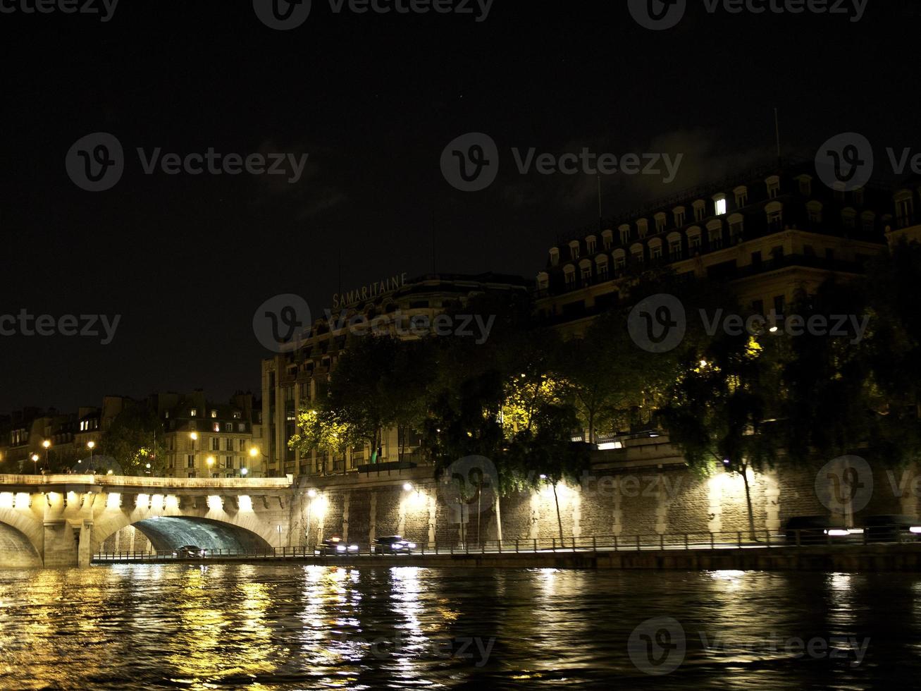 Paris in der Nacht foto