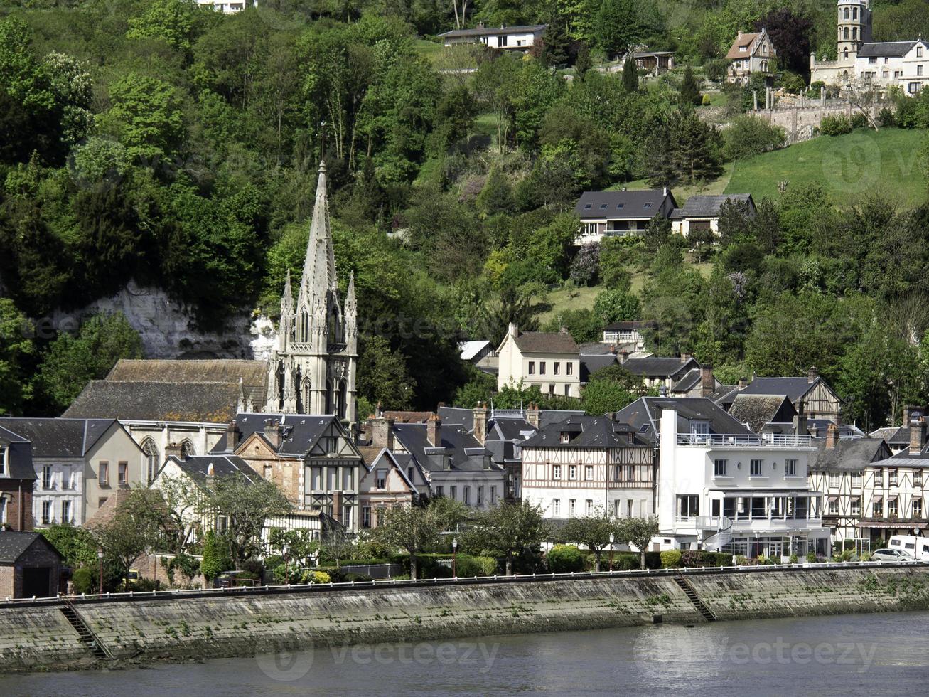 Seine-Fluss in Frankreich foto