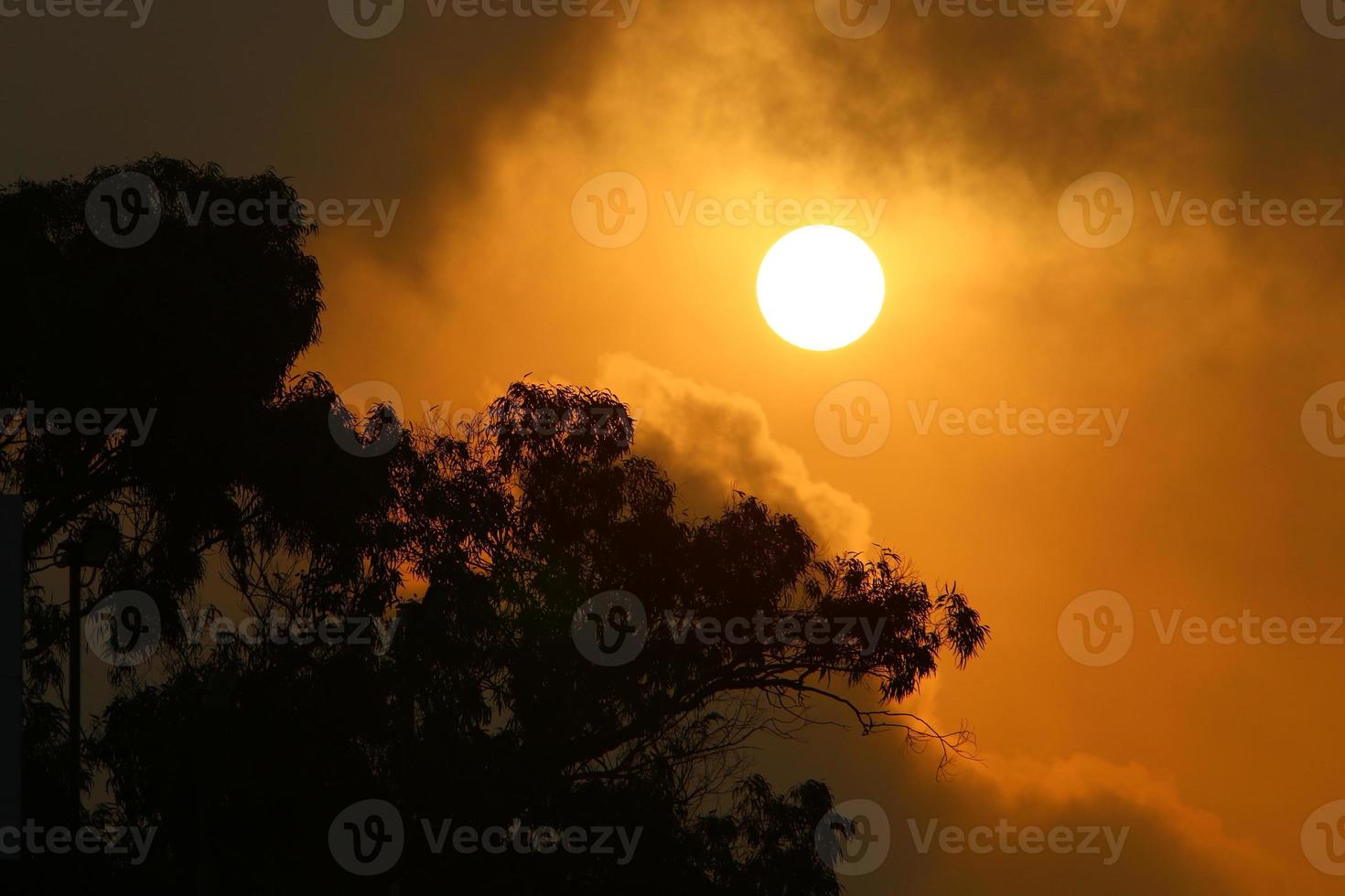 Die Sonne ist einer der Sterne in unserer Galaxie und der einzige Stern im Sonnensystem. foto