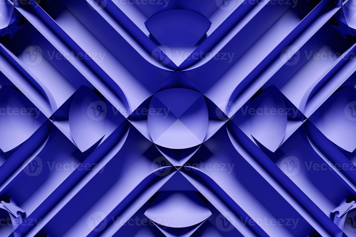 3D-Darstellung eines lila abstrakten Hintergrunds mit geometrischen Linien. moderne grafische Textur. Geometrisches Muster. foto