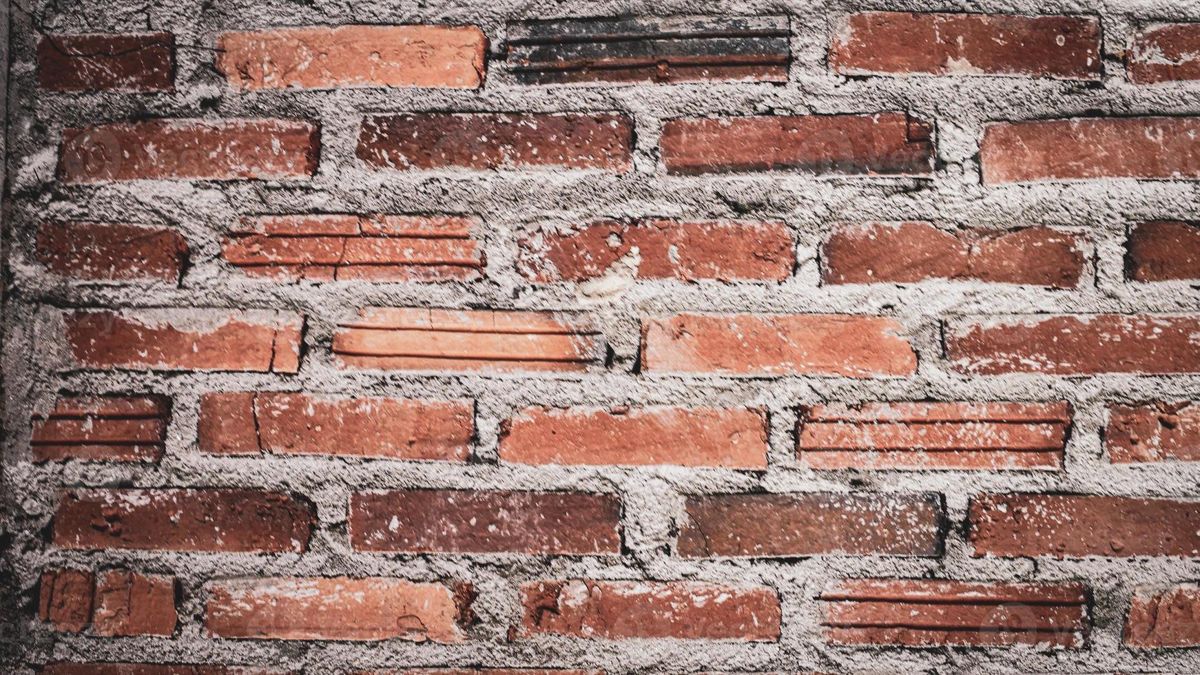 Hintergrundbild der alten Mauer des verlassenen Hauses foto