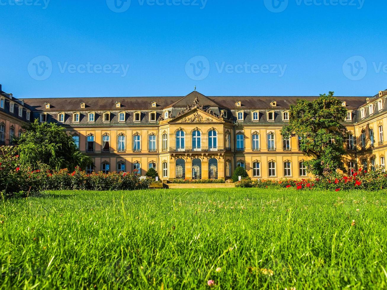 hdr neues schloss neues schloss stuttgart foto