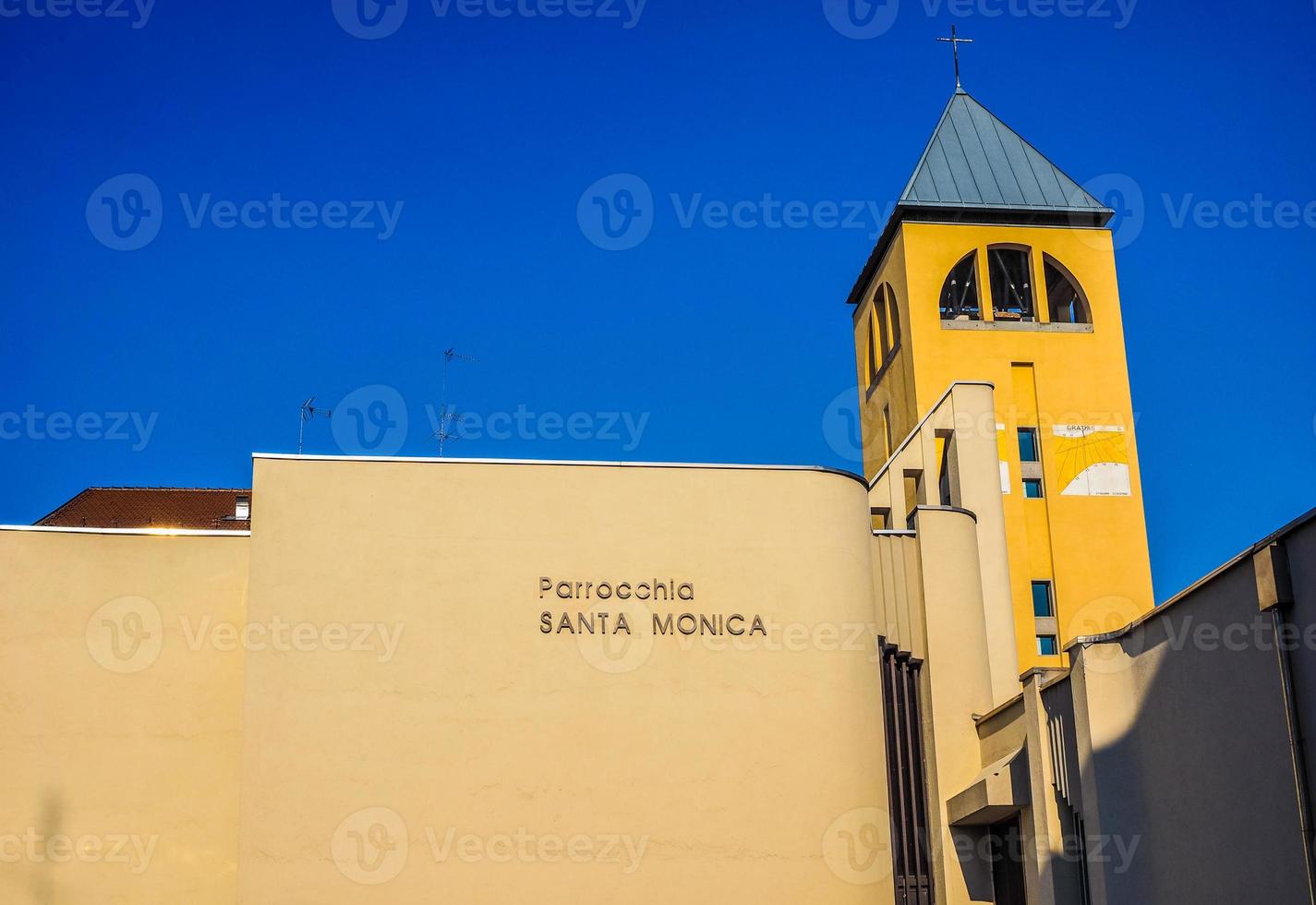 hdr santa monica kirche turin foto