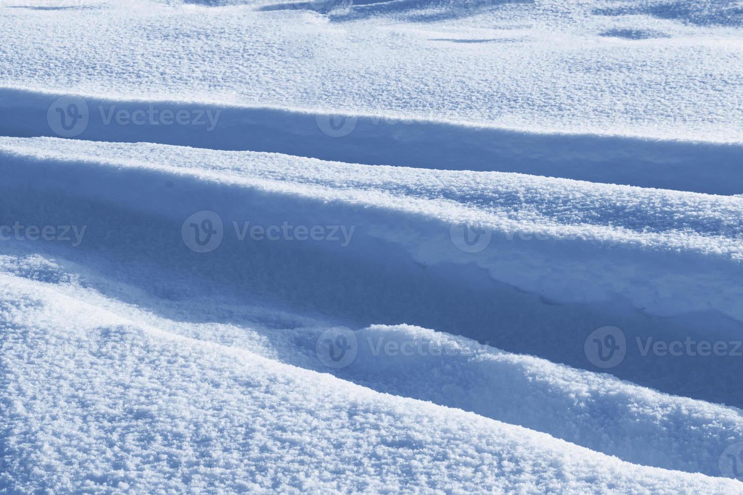Hintergrund. Winterlandschaft. die Beschaffenheit des Schnees. Straße. foto