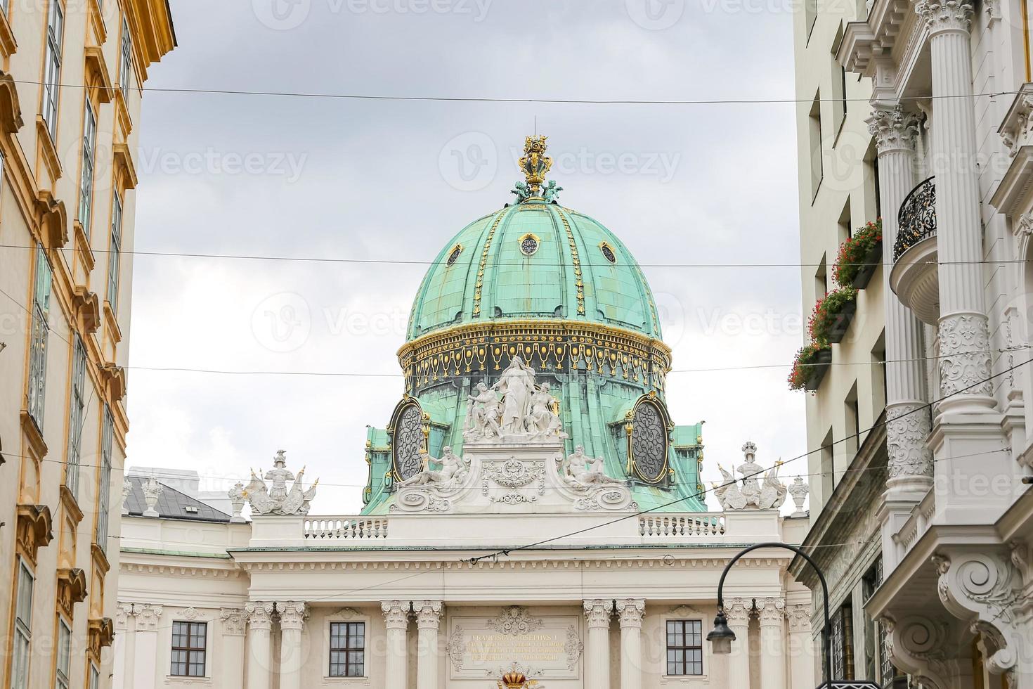 hofburg in wien, österreich foto