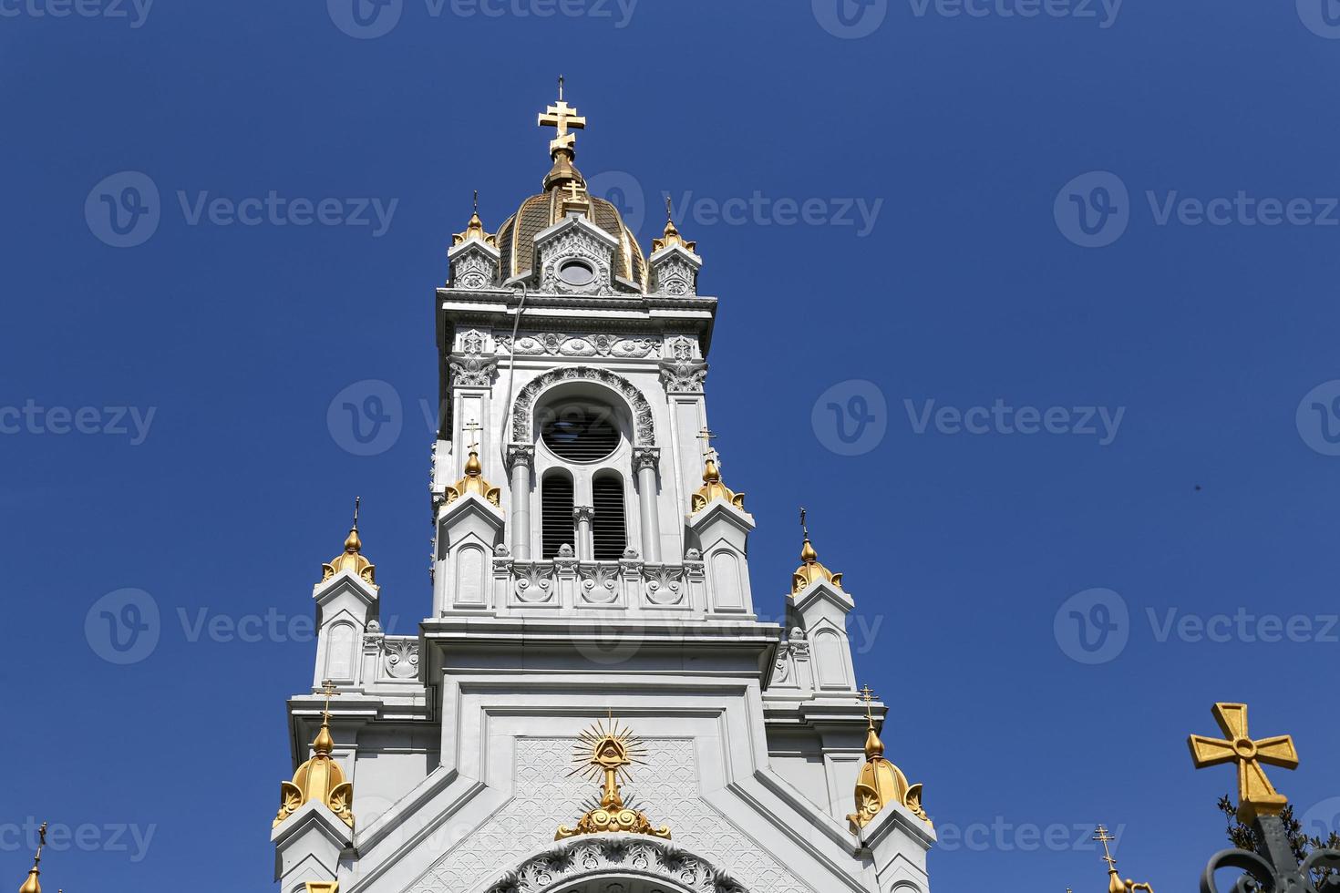 bulgarischer st. Stephanskirche in Istanbul, Türkei foto