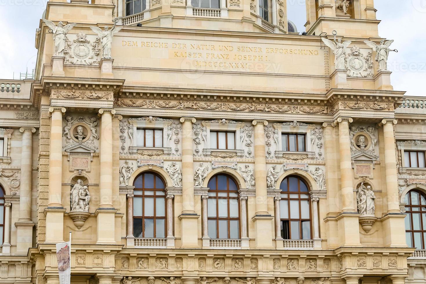 naturkundemuseum in wien, österreich foto