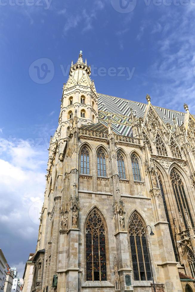 Stephansdom in Wien, Österreich foto