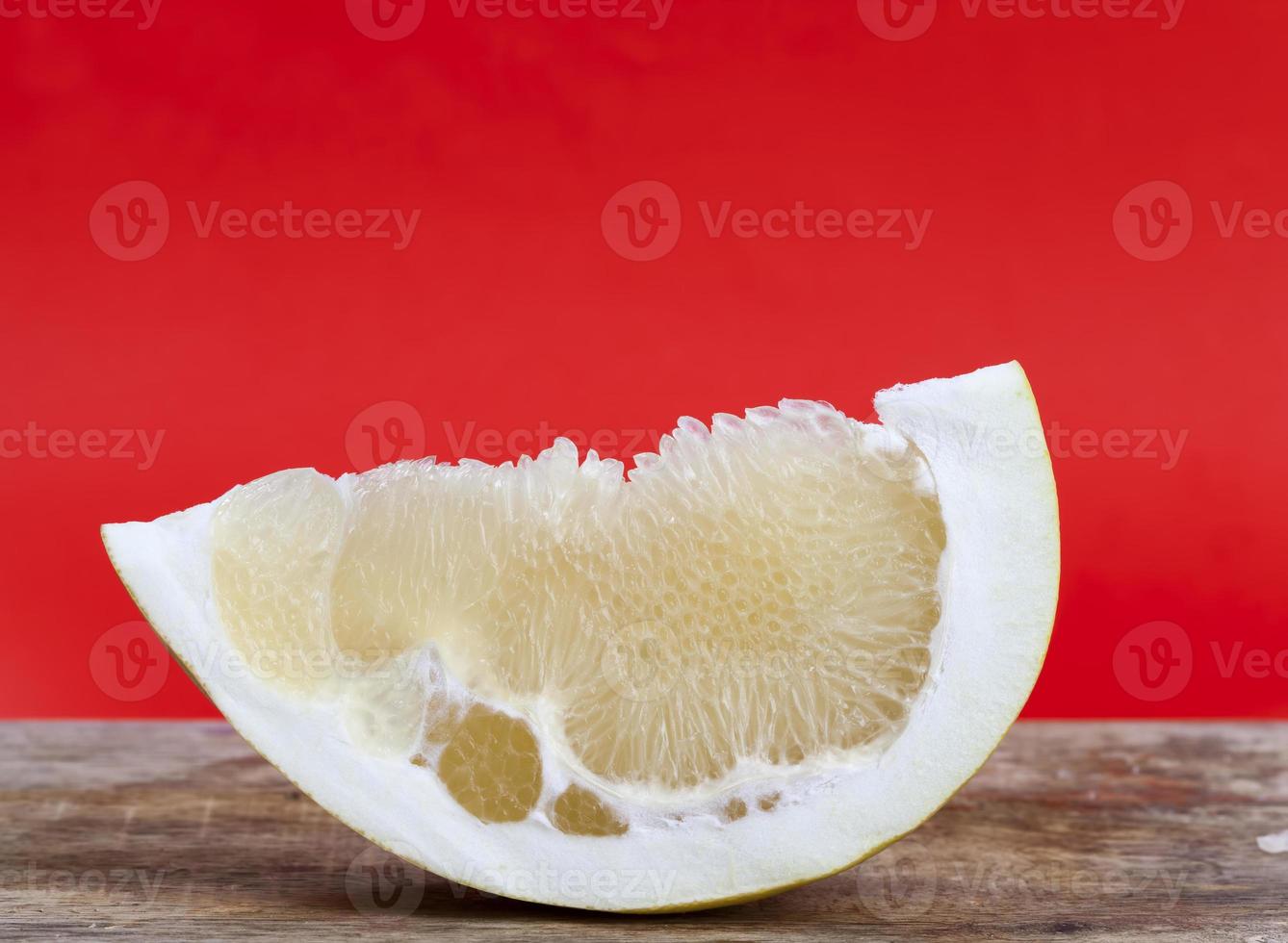 gelbe Pomelo süß und saftig foto