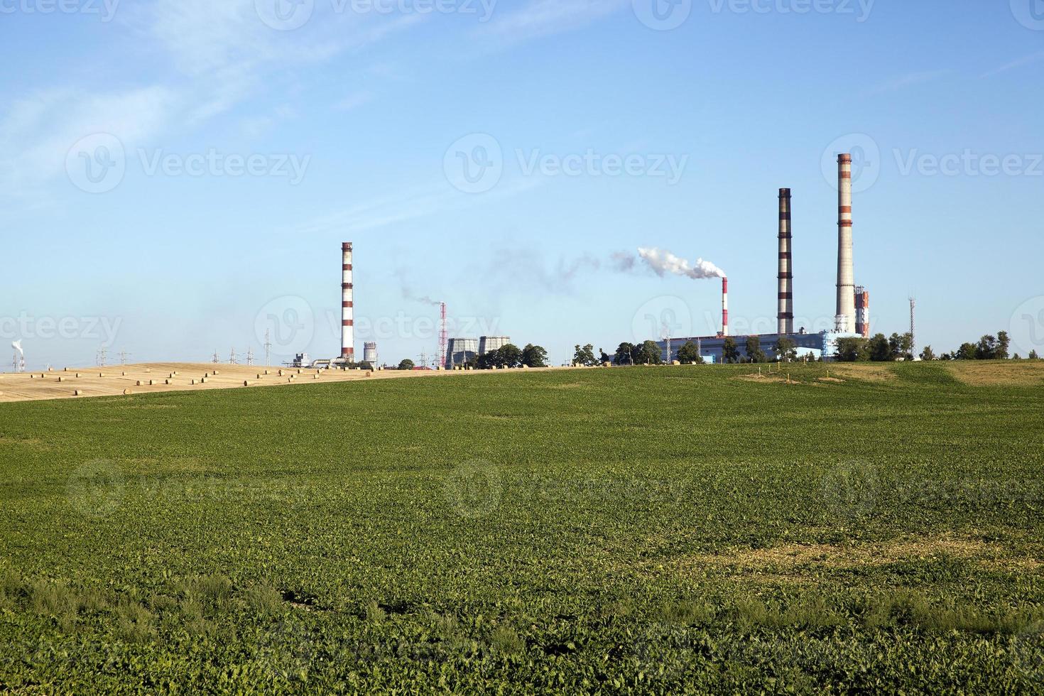 arbeitet chemische Fabrik foto