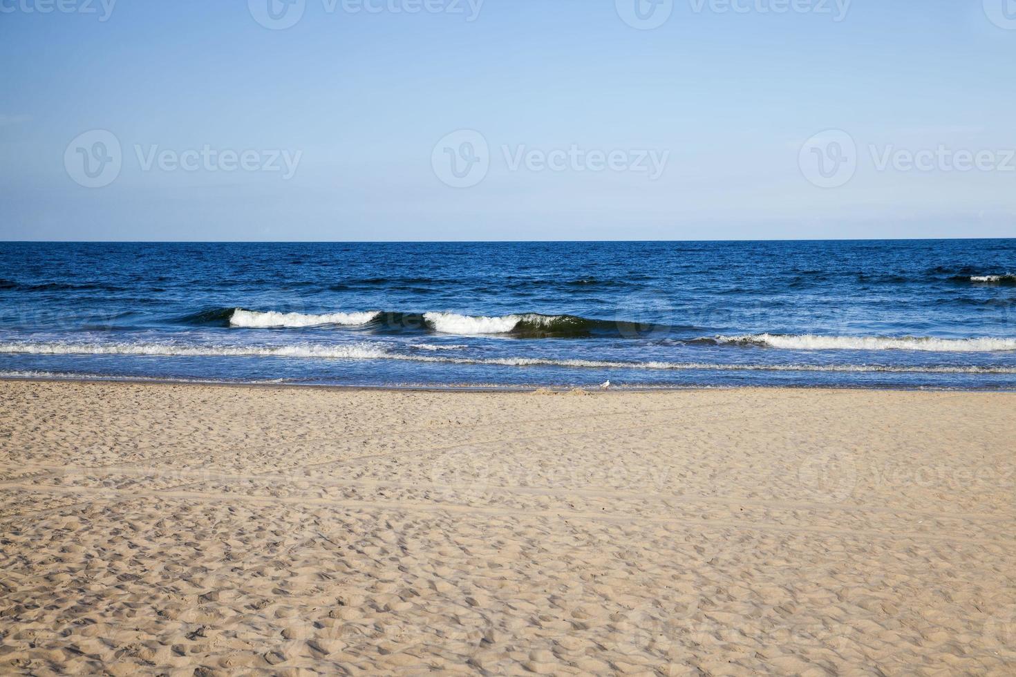 die Küste der Ostsee foto