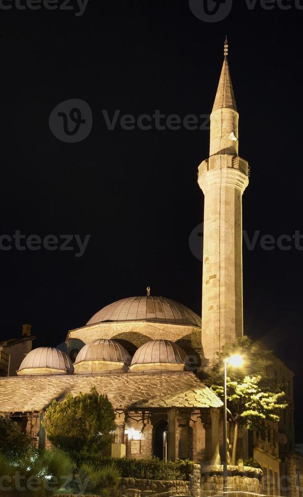 Moschee von Mostar. Bosnien und Herzegowina foto