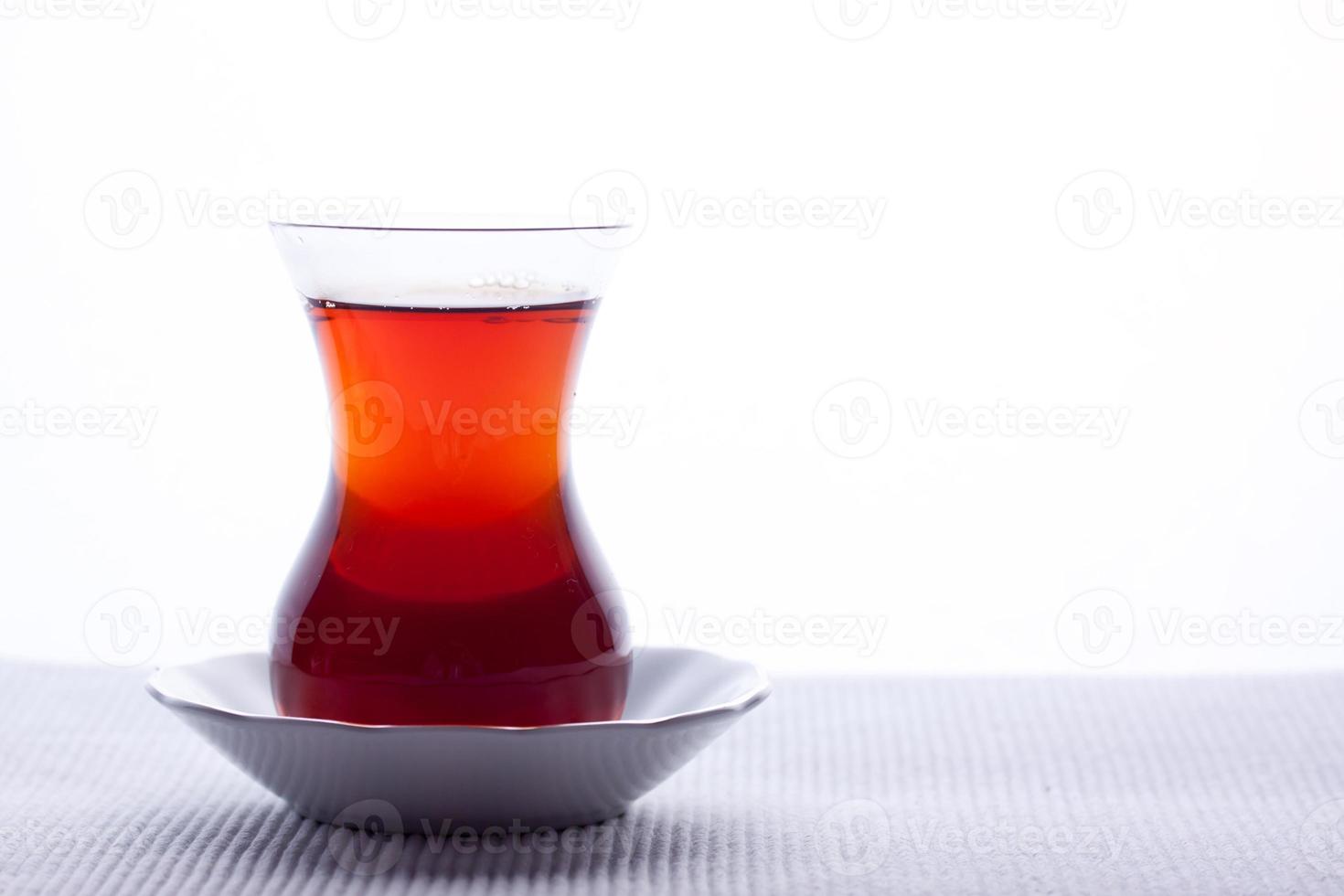 türkischer schwarzer Tee foto