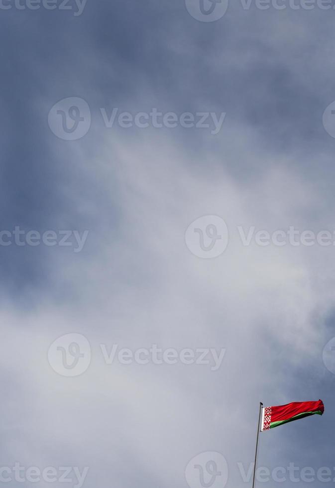 flagge von weißrussland foto