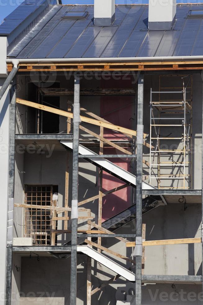 Baustelle im Baugewerbe foto