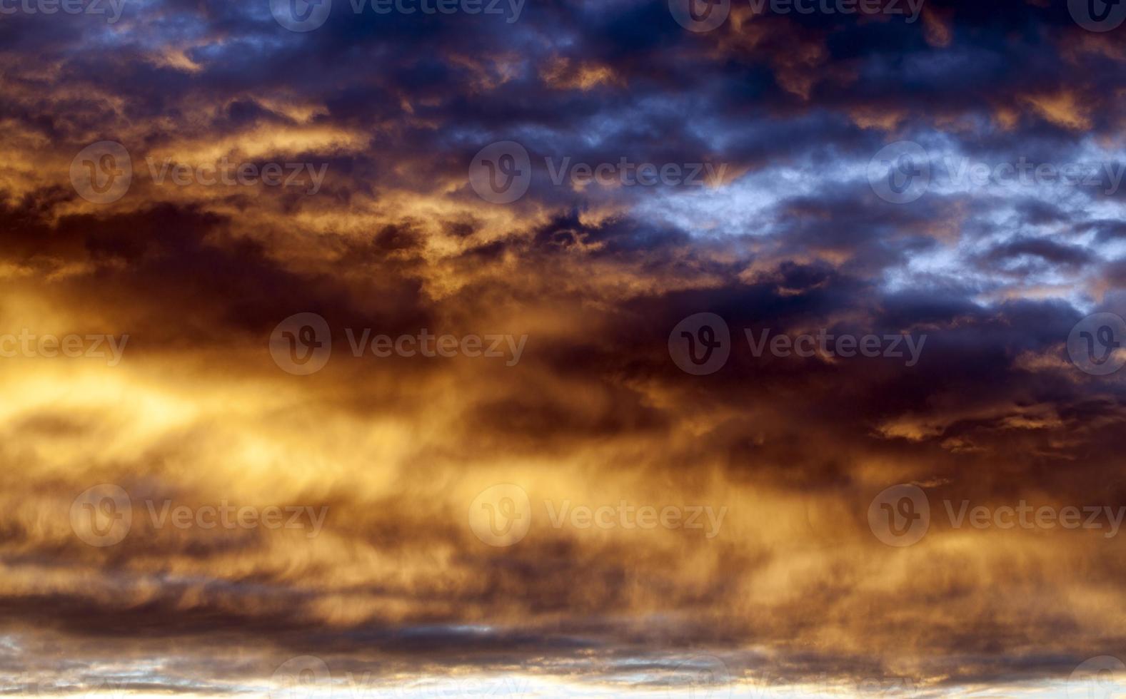 Himmel bei Sonnenuntergang foto