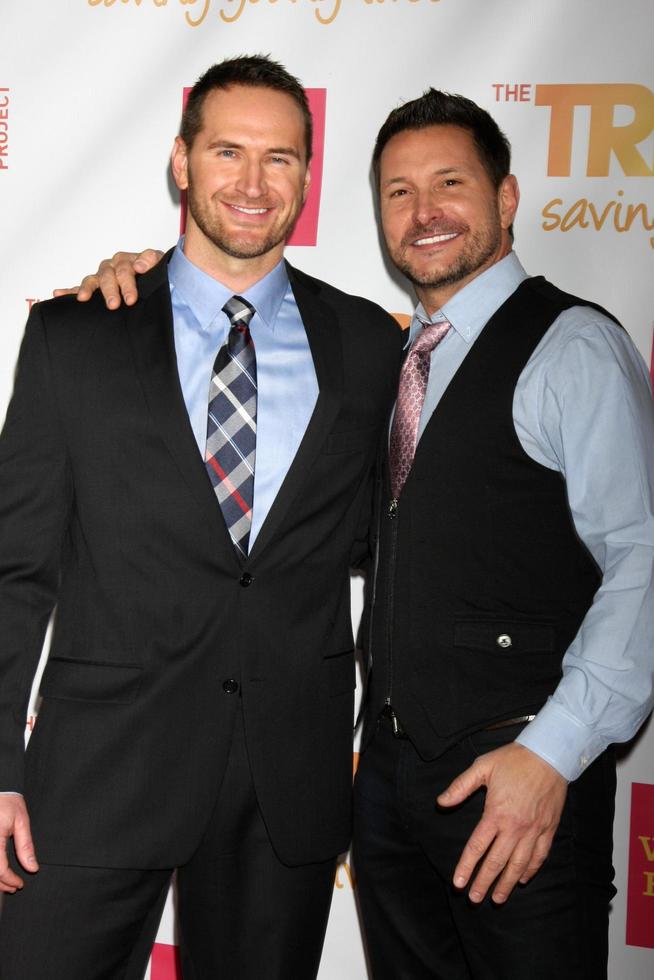 los angeles, 7. dezember - matt collum, ty herndon im trevorlive la im hollywood palladium am 7. dezember 2014 in los angeles, ca foto