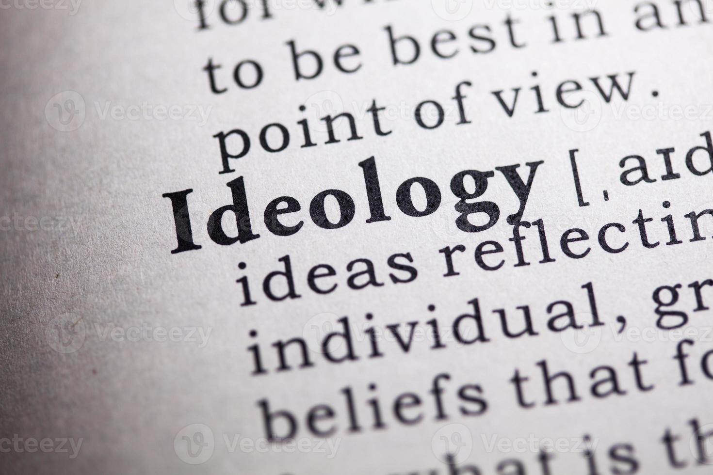 Ideologie foto