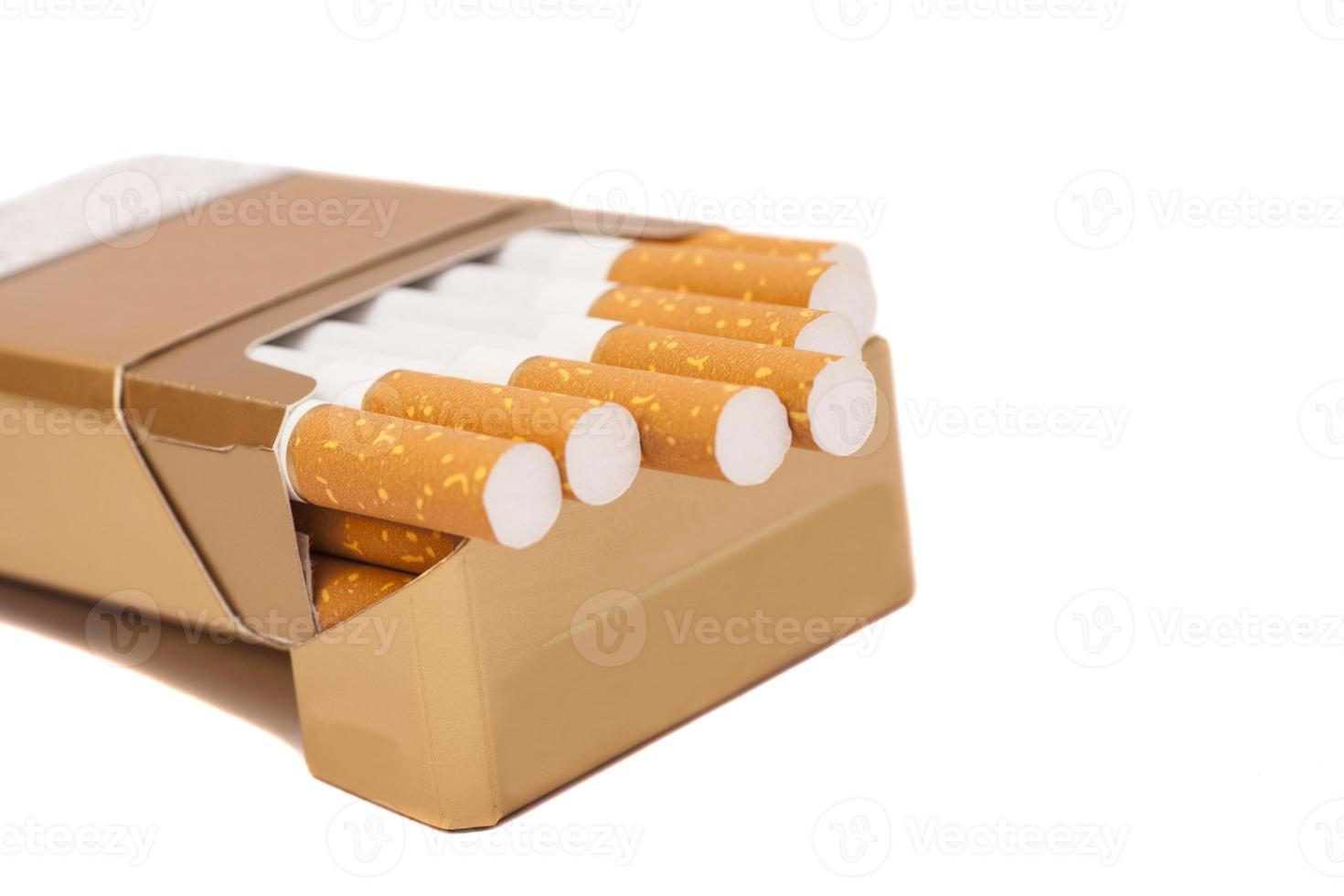 Schachtel Zigaretten foto