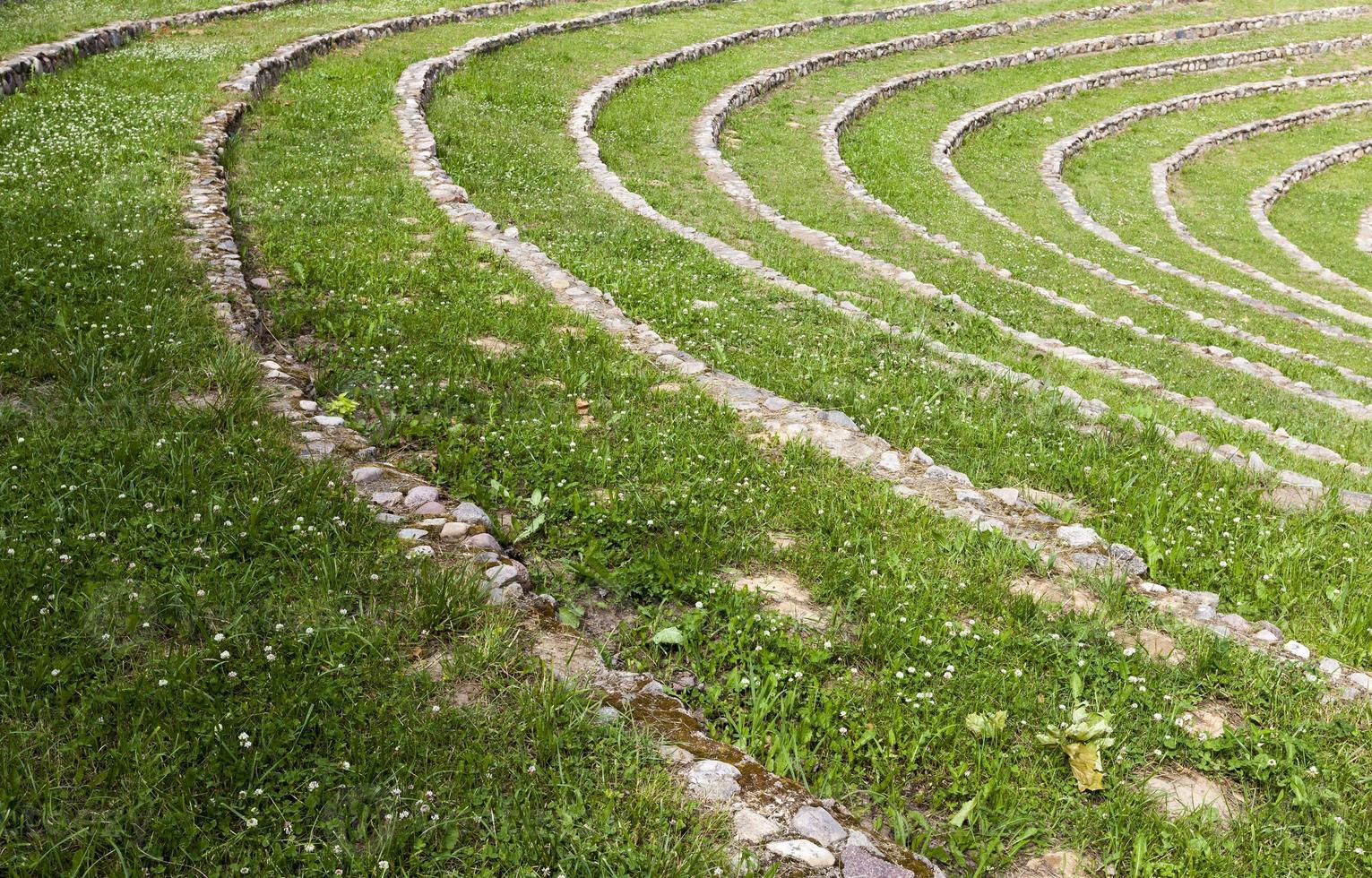 altes Amphitheater, Nahaufnahme foto