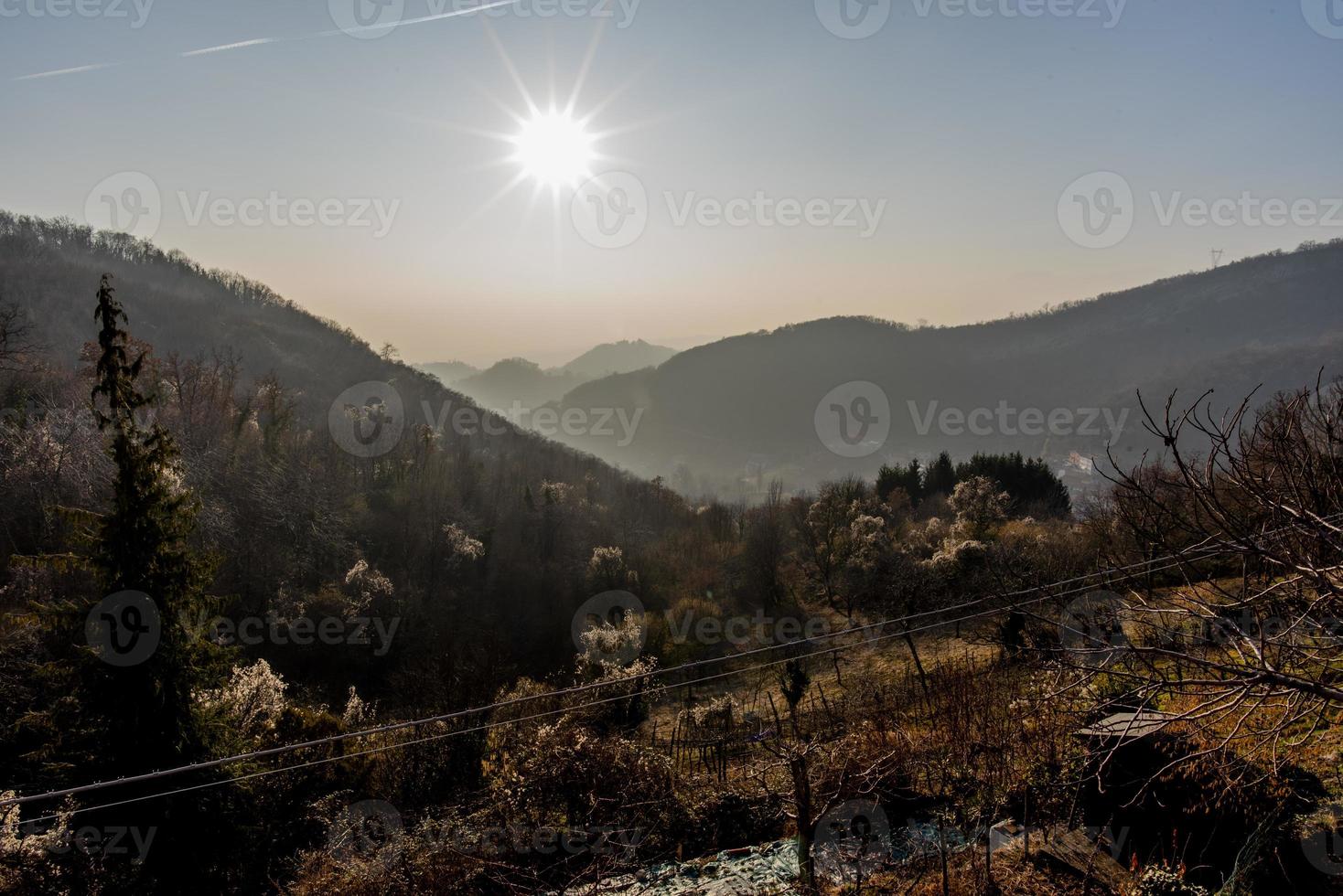 2022 01 30 Lusiana Hills bei Sonnenuntergang foto