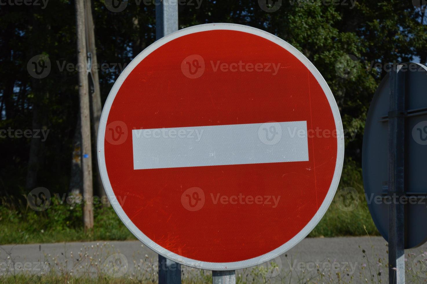 Straßenschild aus Frankreich foto