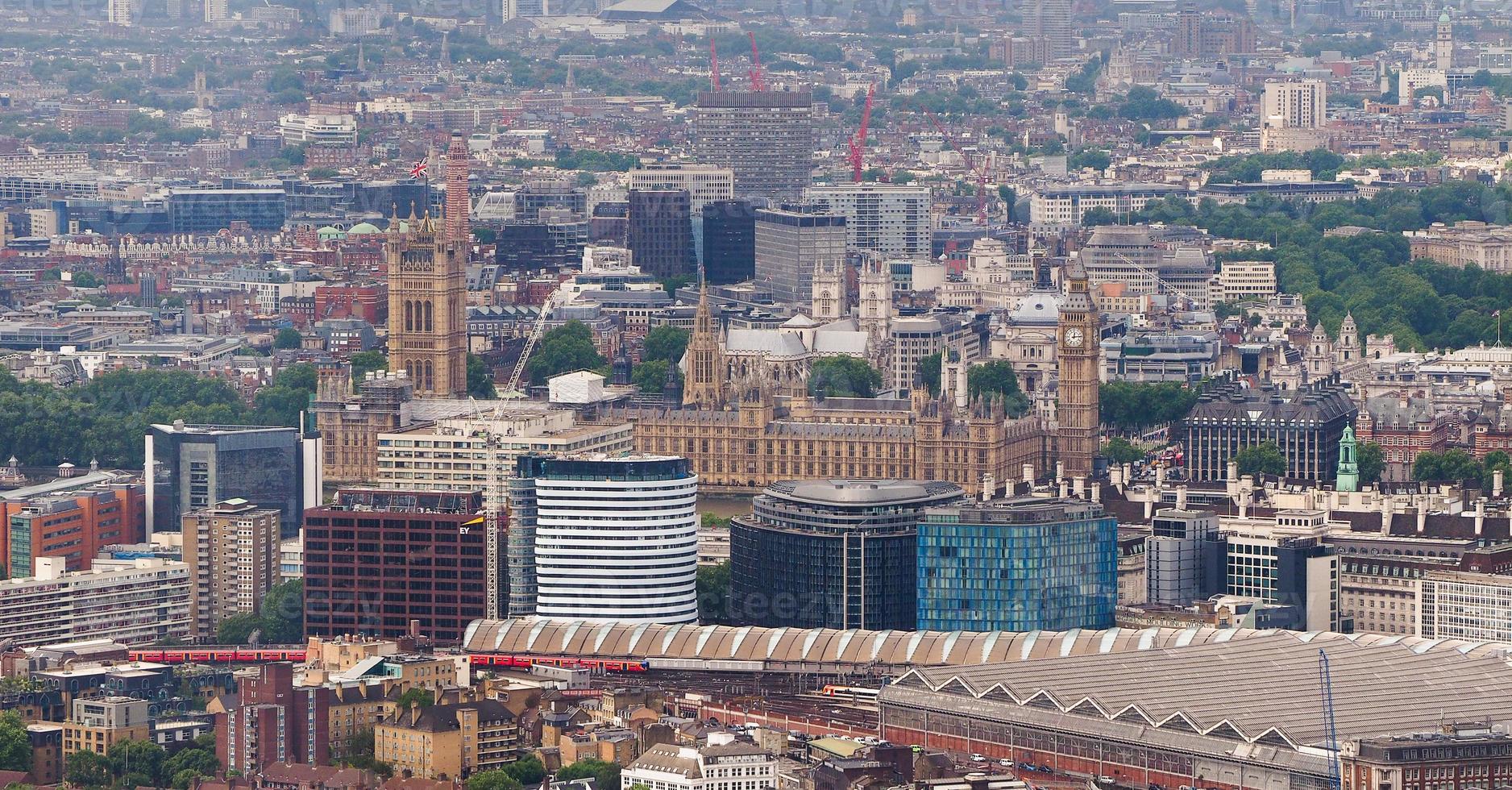 Luftaufnahme von London foto