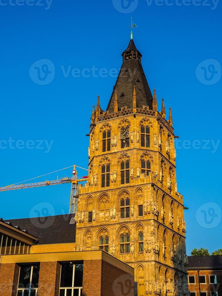 hdr kölner rathaus rathaus in köln foto