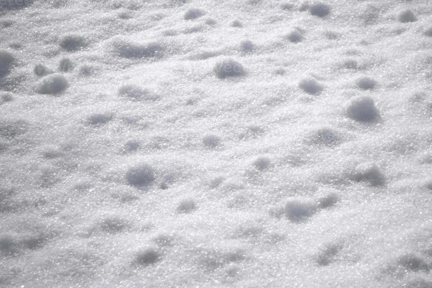 Hintergrund. Winterlandschaft. die Beschaffenheit des Schnees foto