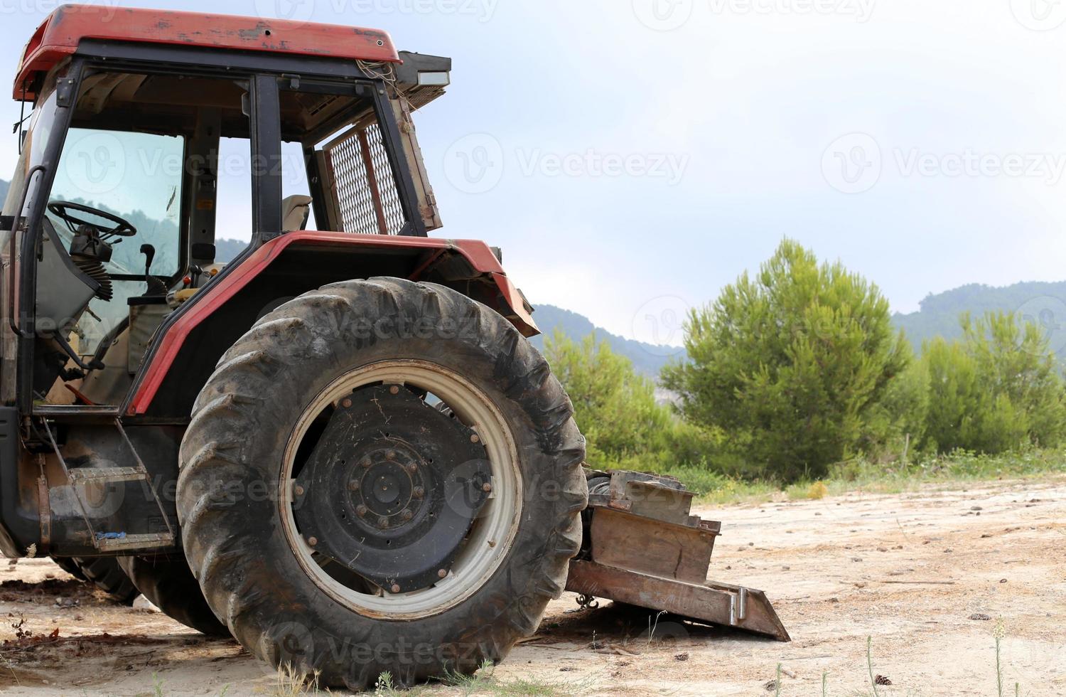 Spike wird zum Transport von Waren verwendet und in verschiedenen Mechanismen und Werkzeugen verwendet. foto