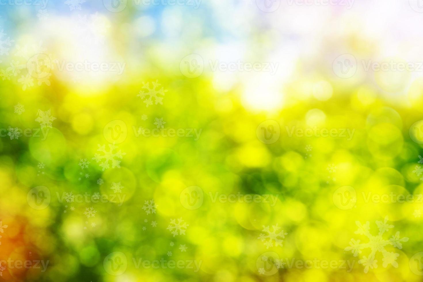 abstrakter bunter schöner weihnachtshintergrund des winters foto