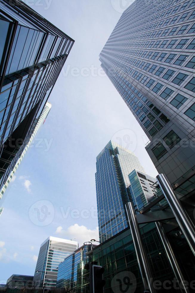 Fenster Wolkenkratzer Geschäftsbüro, Firmengebäude in London, England, Großbritannien foto