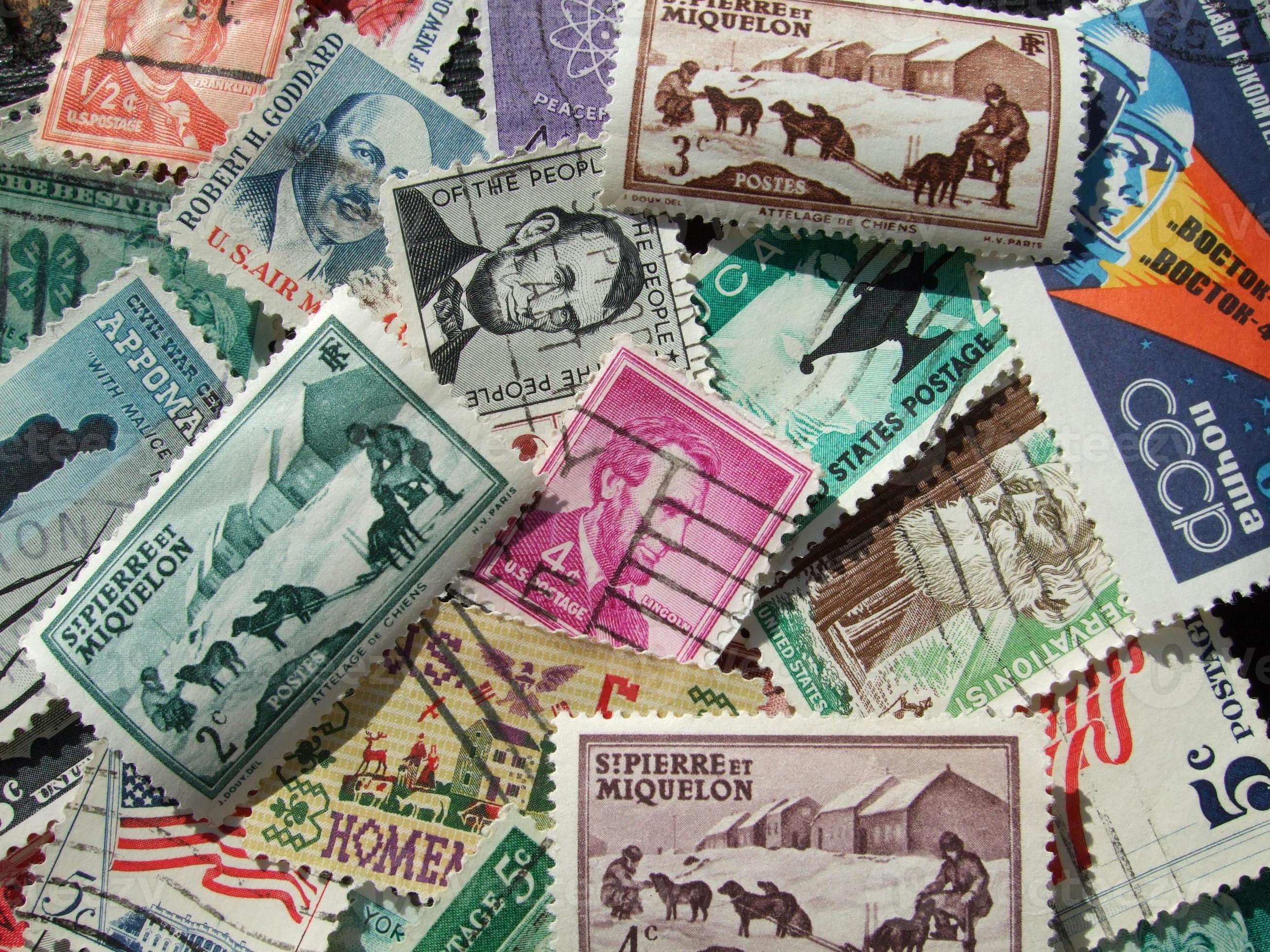 Briefmarken foto