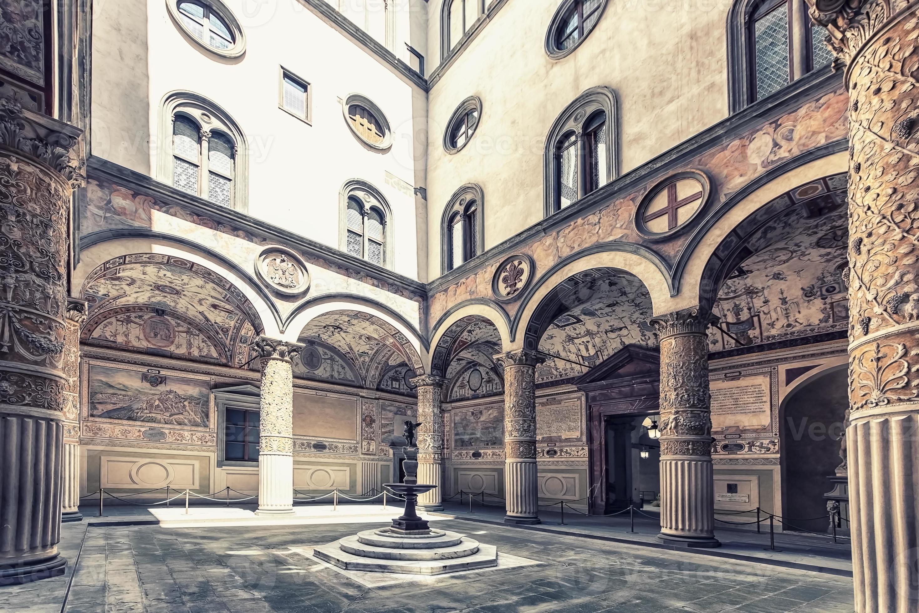 Architektur in Florenz Stadtflor foto